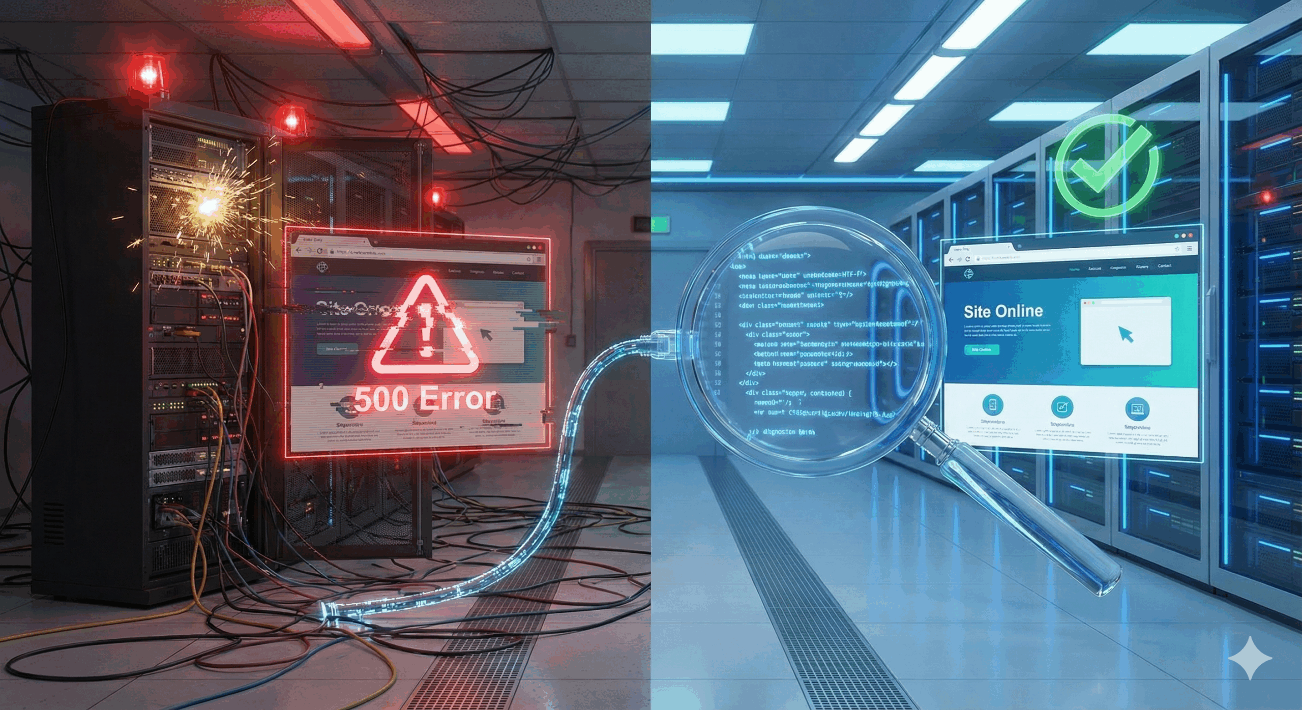 wordpress 502 and 500 error codes explained