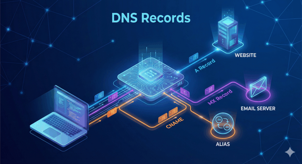dns management zone records explained